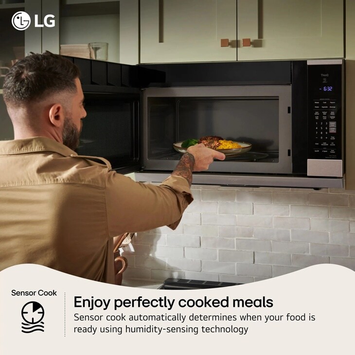 1.8 cu. ft. Over-the-Range Microwave - MVEM1825Z | LG USA