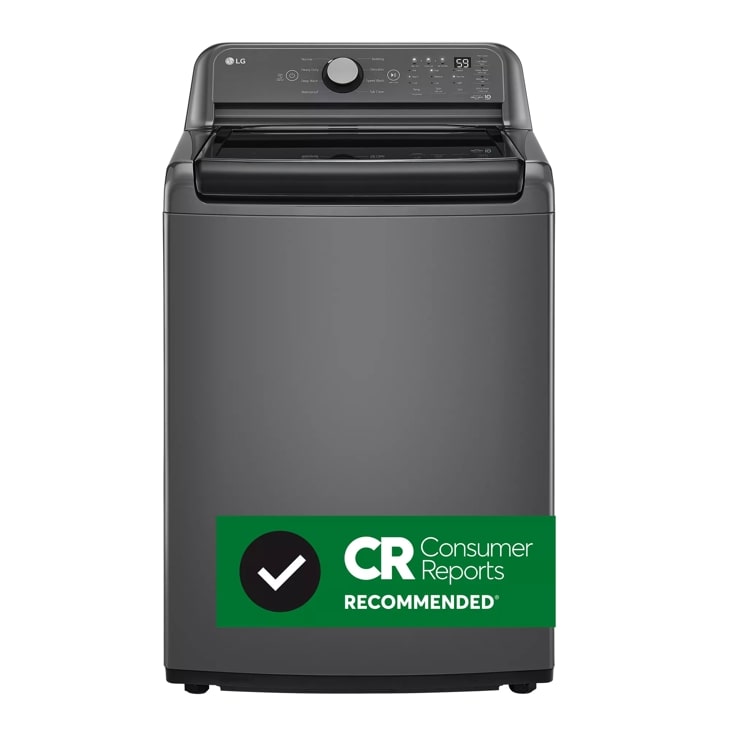 WT7150CM by LG - 5.0 cu. ft. Top Load Energy Star Washer with Impeller,  TurboDrum™, SlamProof® Glass Lid, & Water Plus