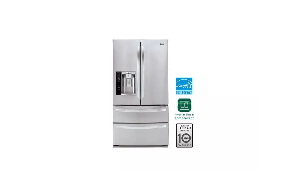 LG LMXS27626S: Ultra Capacity 4-Door French Door Refrigerator | LG USA
