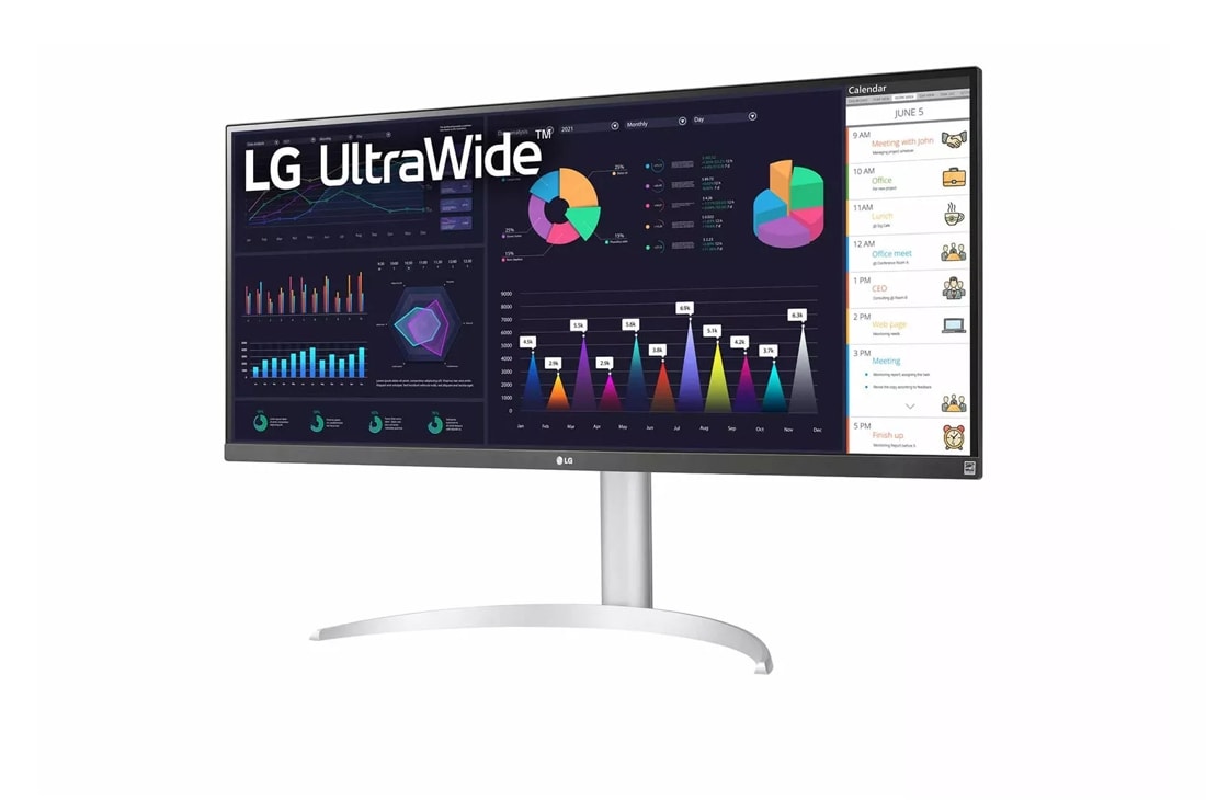 34 Curved UltraWide™ QHD IPS HDR 10 Monitor with Dual Controller &  OnScreen Control