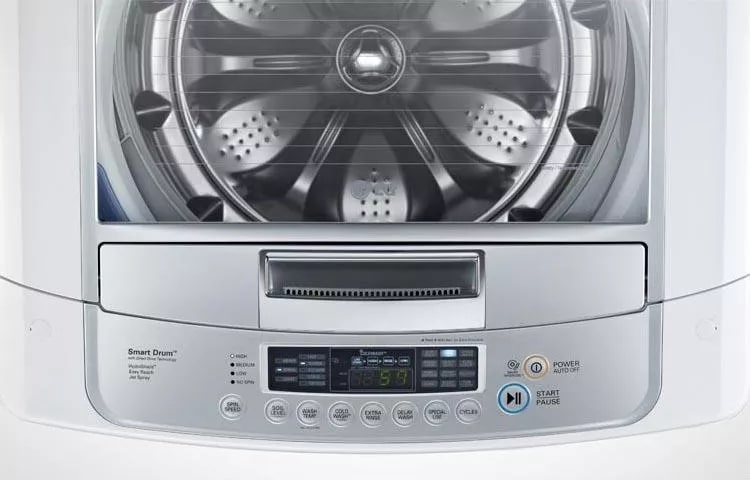 LG WT1201CW: Large Top Load Front Control Washer