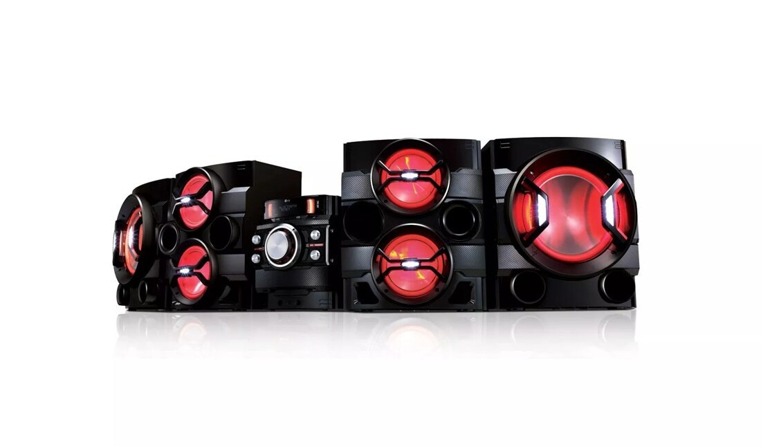 2800W 4.2ch Mini Shelf System with Multi Bluetooth and NFC