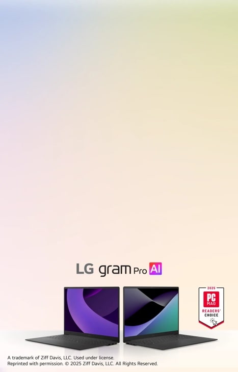 LG gram Pro Laptops | Best Lightweight & Thin Laptops for Power