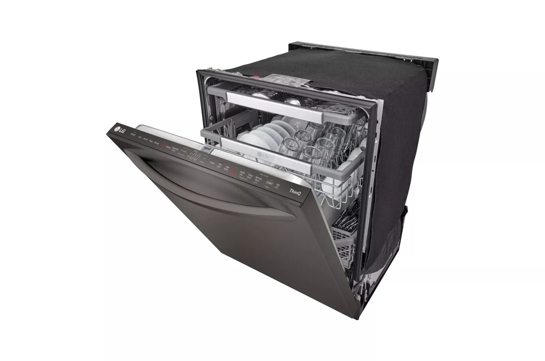 Smart Top Control Dishwasher with 1-Hour Wash & Dry, QuadWash® Pro, TrueSteam® and Dynamic Heat Dry™​