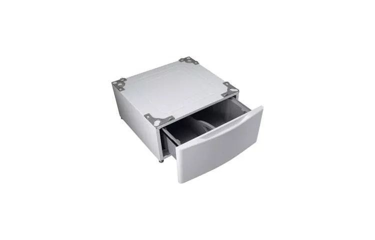 Laundry Pedestal - White