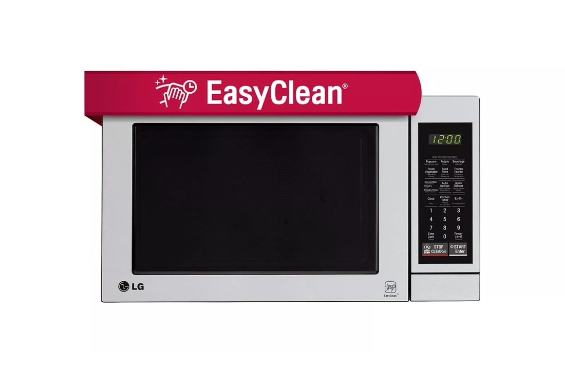 LG - 0.7 Cu. Ft. Stainless-Steel Compact Microwave