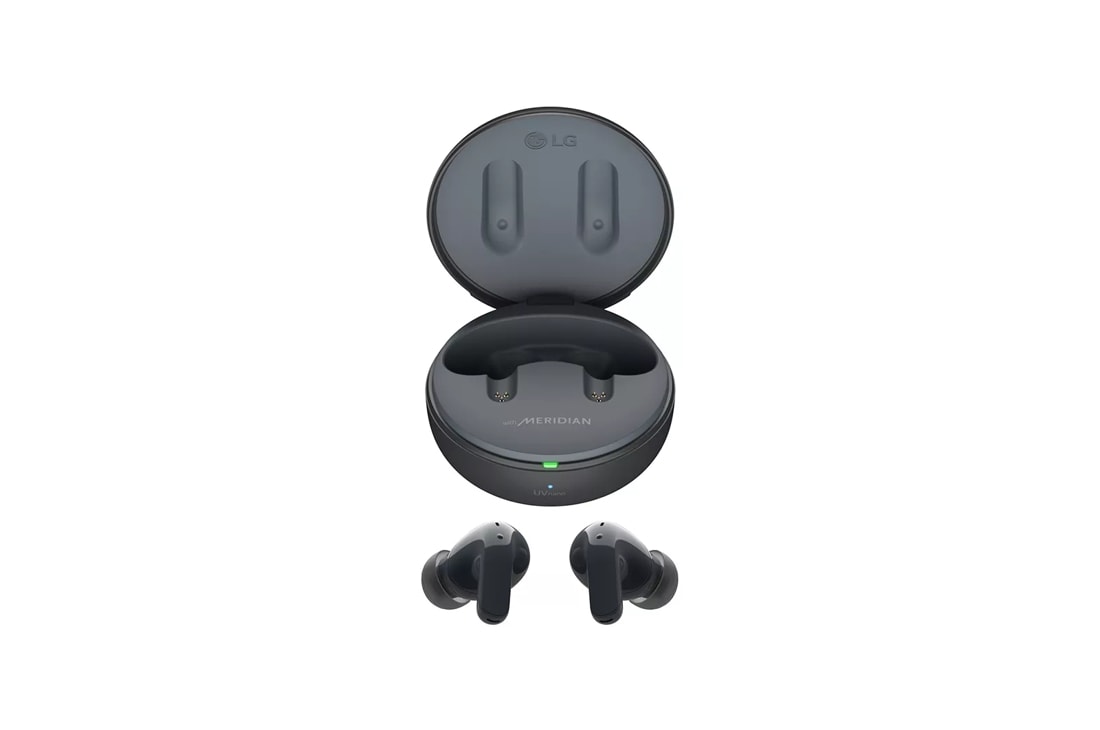 LG TONE Free T60 Premium Graphene Driver ANC True Wireless Bluetooth Earbuds Black