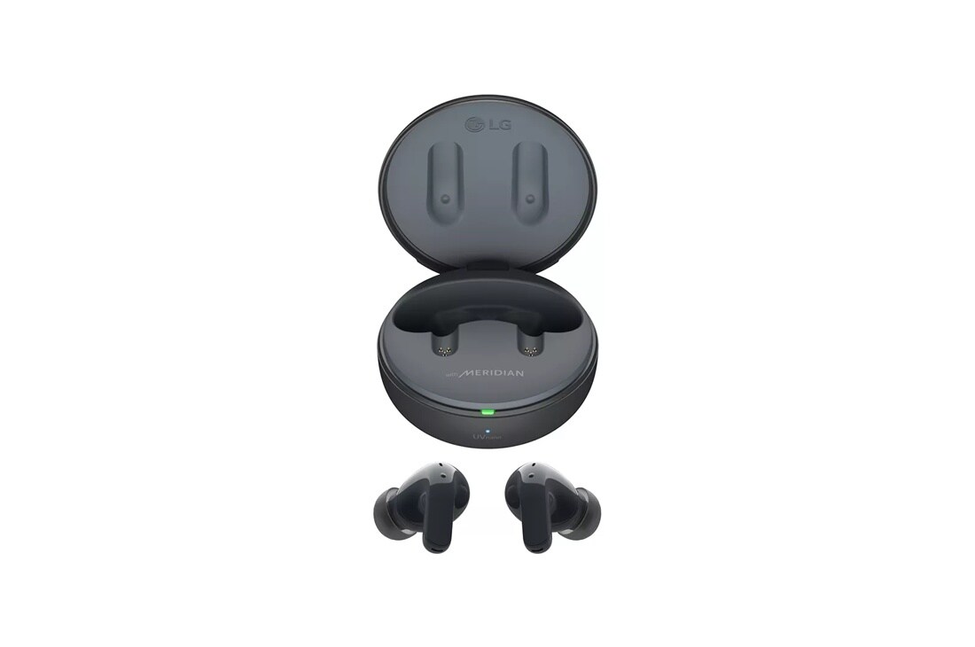 LG TONE Free® T60 - Premium Graphene Driver ANC True Wireless Bluetooth Earbuds, Black