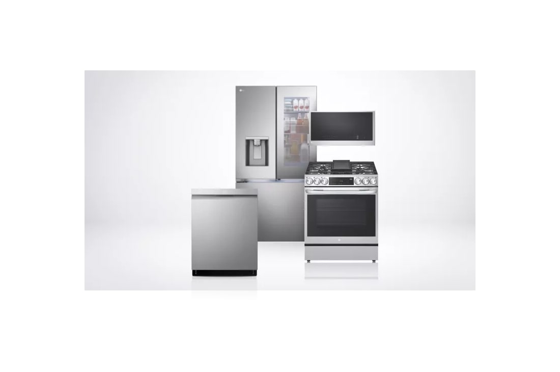 LDFN4542S by LG - Front Control Dishwasher with QuadWash™