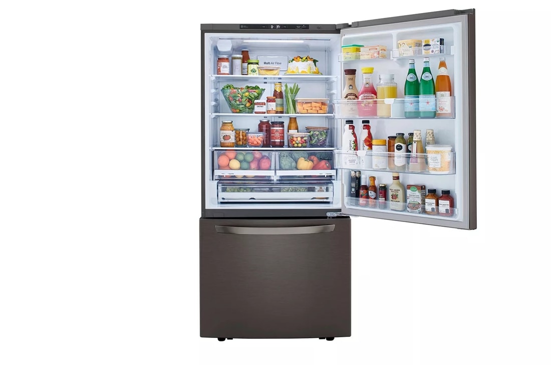 LG 25.5 Cu. Ft. Bottom-Freezer Refrigerator with Ice Maker