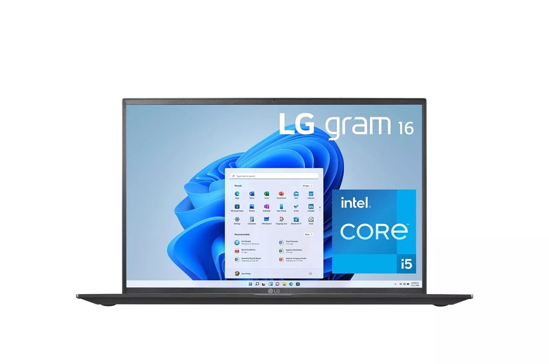 LG gram 16” Ultra-Lightweight and Slim Laptop with Intel® Evo 11th