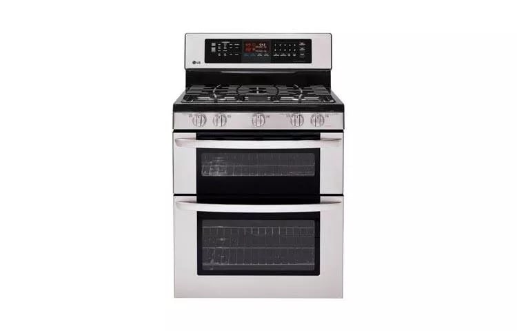 6.1 cu. ft. Capacity Gas Double Oven Range with Infrared Grill and EasyClean™