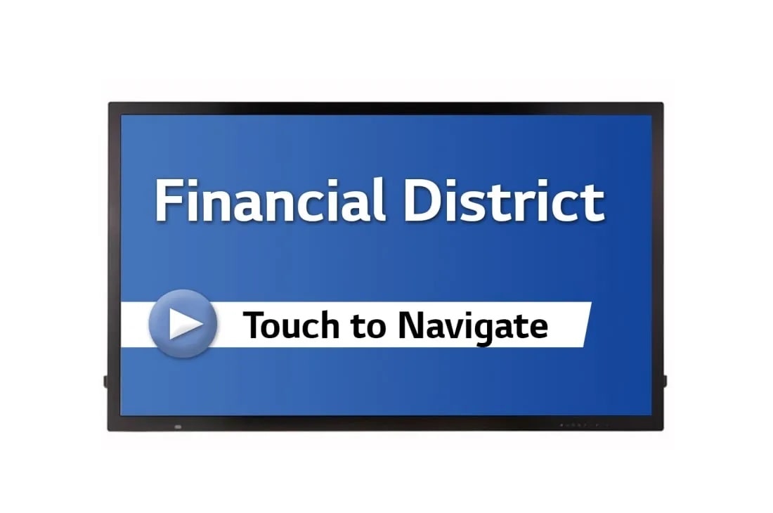 55" IPS UHD Multi Touch Screen Digital Display with webOS 4.1 Smart Signage Platform, Anti-shatter Glass, Conformal Coating & Embedded…