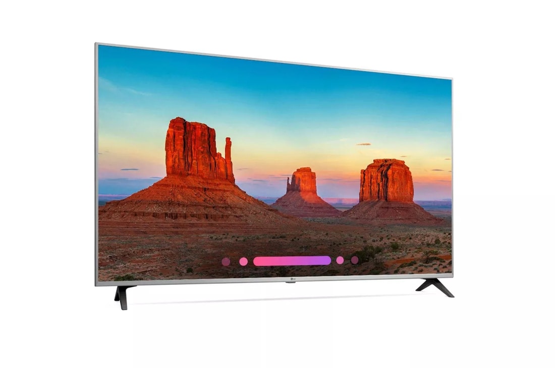 LG LG UHD AI ThinQ 55'' UP77 4K Smart TV, α5 AI Processor, Magic Remote