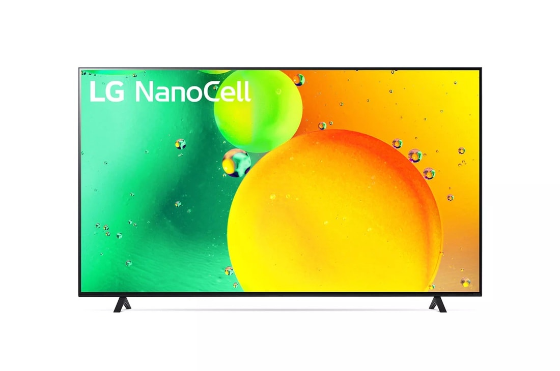 LG 70 Inch Class NANO75 UQA series LED 4K UHD Smart webOS 22 w/ ThinQ AI TV