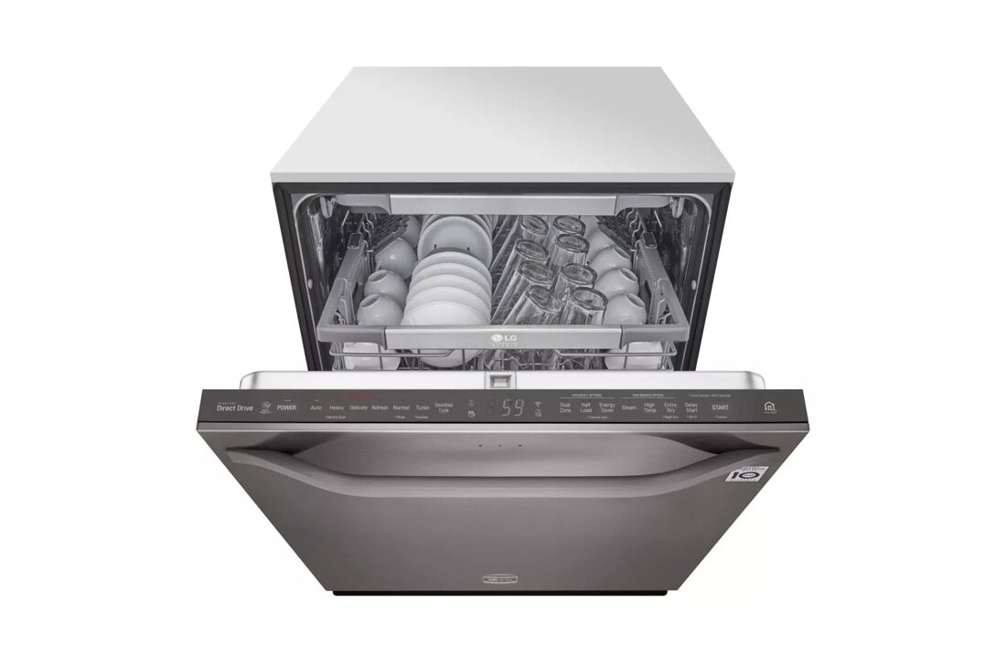 LG STUDIO Top Control Smart wi-fi Enabled Dishwasher with QuadWash™