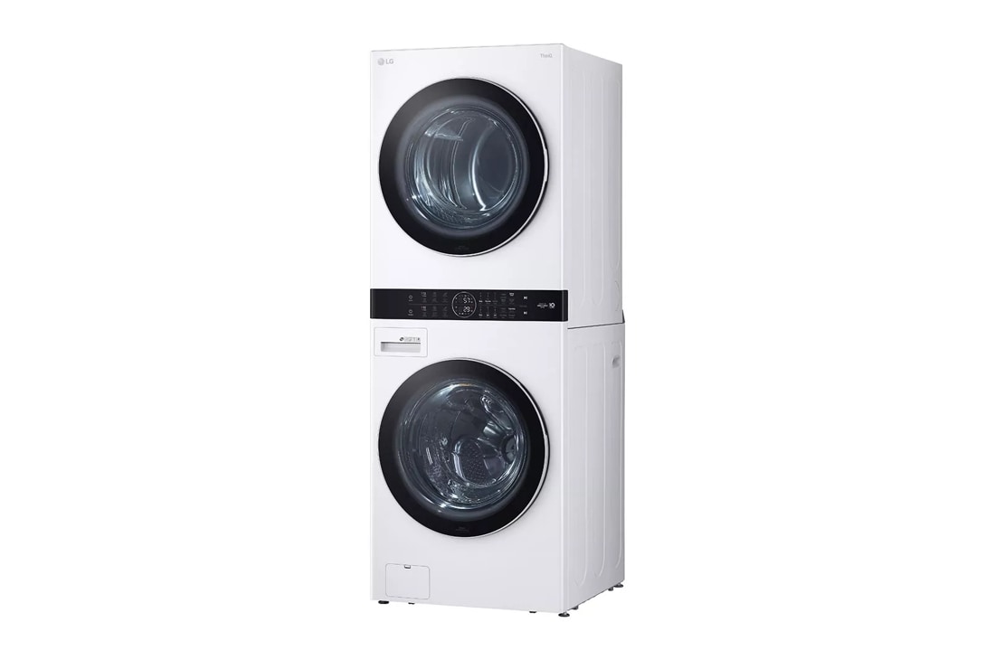 LG WashTower Electric Stacked Laundry Center with 4.5-cu ft Washer and  7.4-cu ft Dryer (ENERGY STAR) in the Stacked Laundry Centers department at
