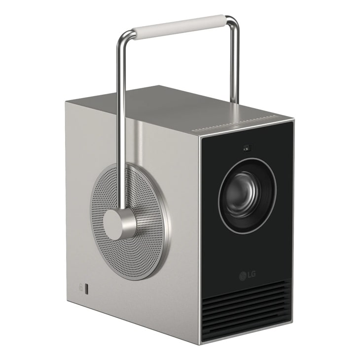 LG Cine Beam Q HU710PB 4Kプロジェクター LG CineBeam Q 4K Smart Portable Projector - HU710PB.AUSG