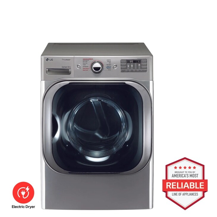 LG DLEX8100V Electric Dryer Brought to You by Americas Most Reliable Line of Appliances - Front View