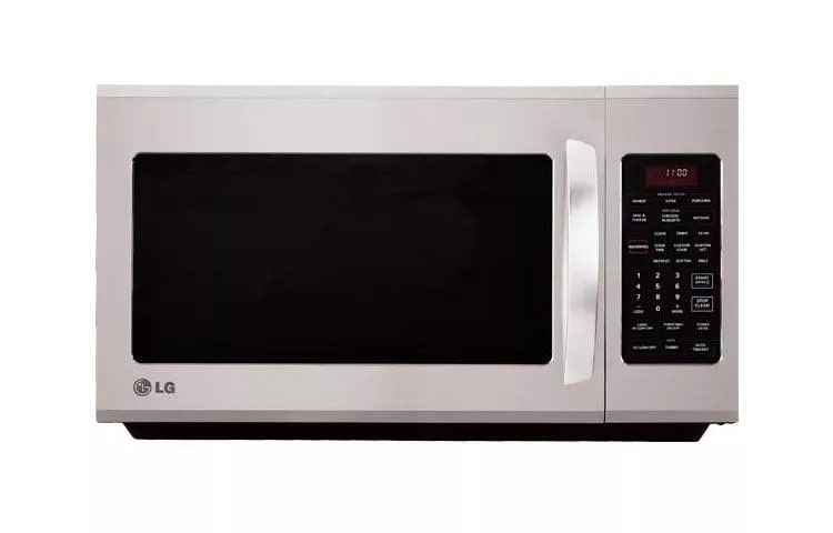 Over the Range Microwave with warming lamp