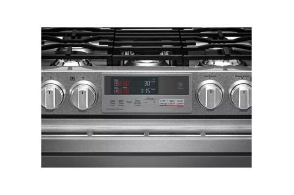 L　G×2 N×2 7.3 cu.ft. Dual Fuel Double Oven Range - LUTD4919SN