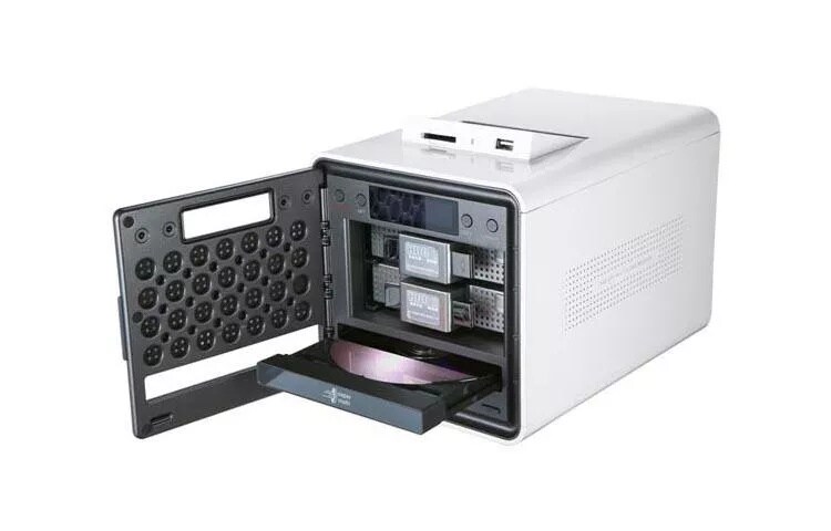 2 Bay Super Multi NAS with DVD Rewriter