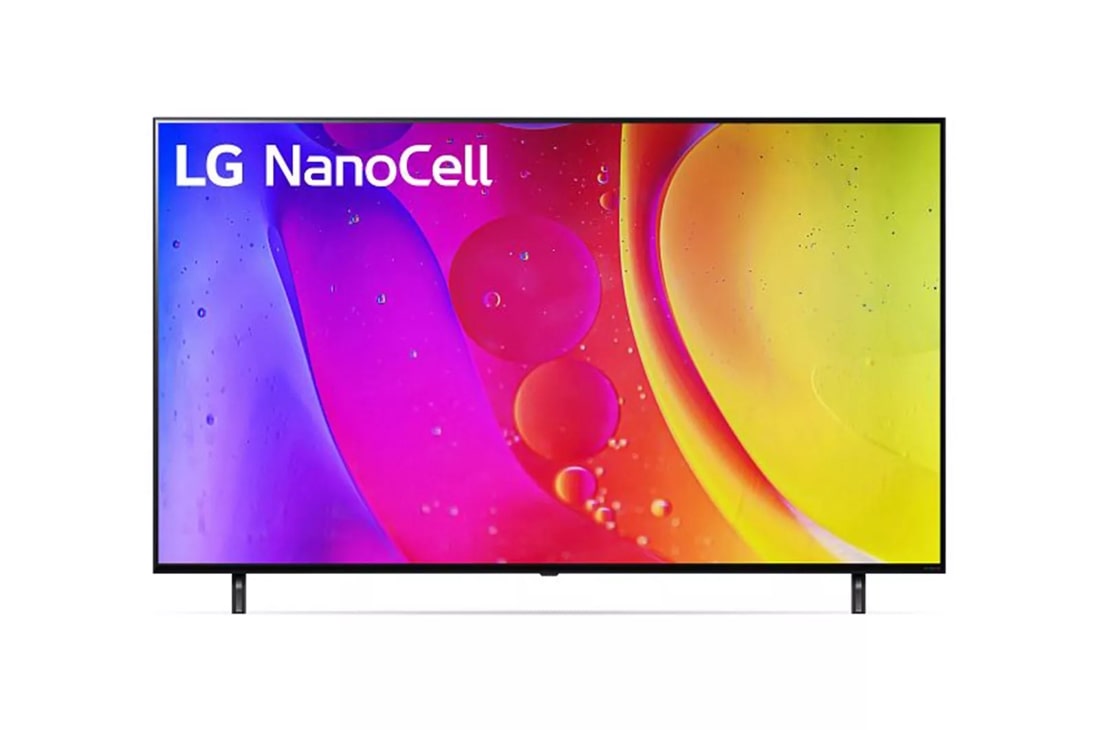 LG 65 Inch Class NANO80 AQA series LED 4K UHD Smart webOS 22 w/ ThinQ AI TV