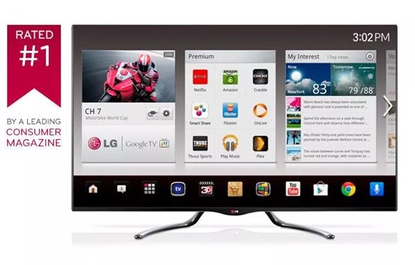 55" Class Cinema 3D LED Google TV (54.6" diagonally)