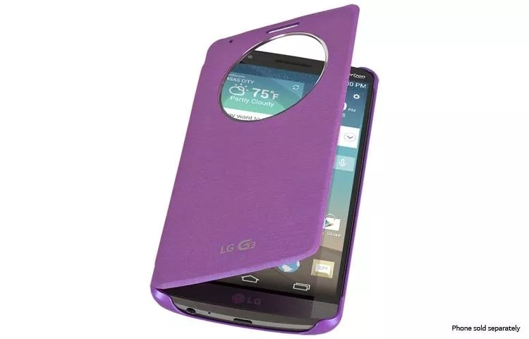 LG Quick Circle™ Snap-On Folio Case for LG G3™