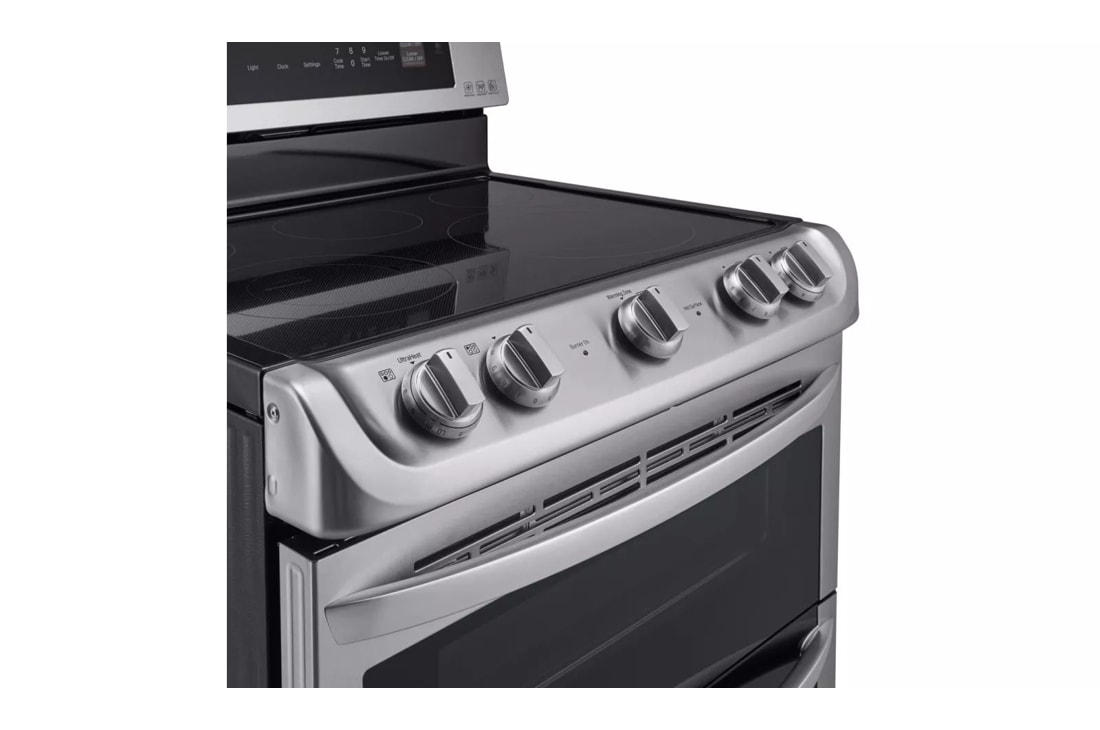 GE 6.6 Cu. Ft. Freestanding Double Oven Electric Convection Range