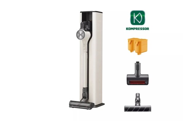 lg a938kbgs cordzero cordless hard floor nozzle vacuum right side angle view 