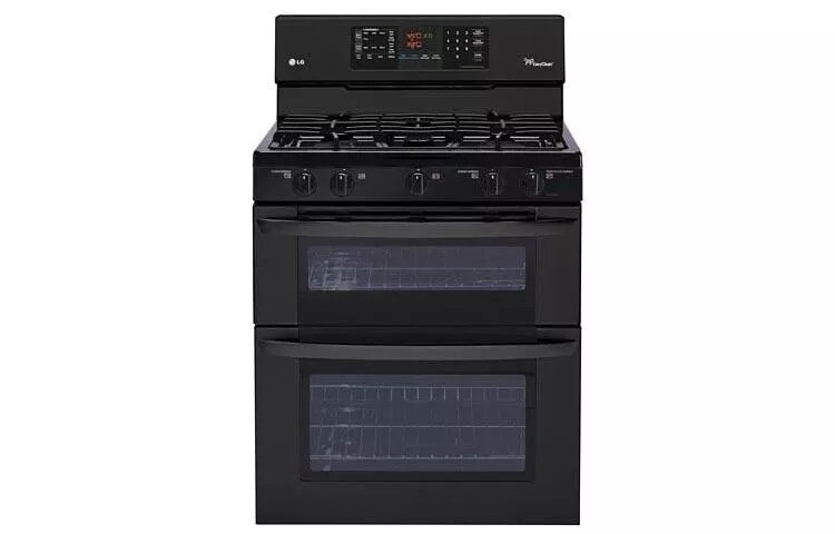 6.1 cu. ft. Capacity Gas Double Oven Range with SuperBoil™ Burner and EasyClean®