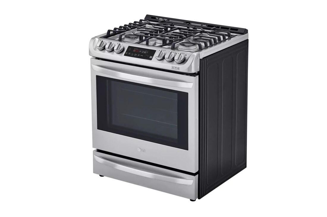 6.3 cu. ft. Smart wi-fi Enabled Dual Fuel Slide-in Range with ProBake Convection® and EasyClean®