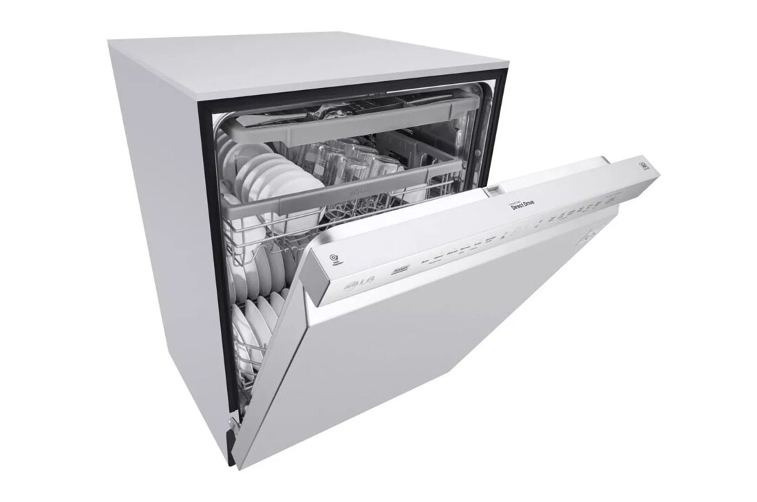 Front Control Smart wi-fi Enabled Dishwasher with QuadWash™