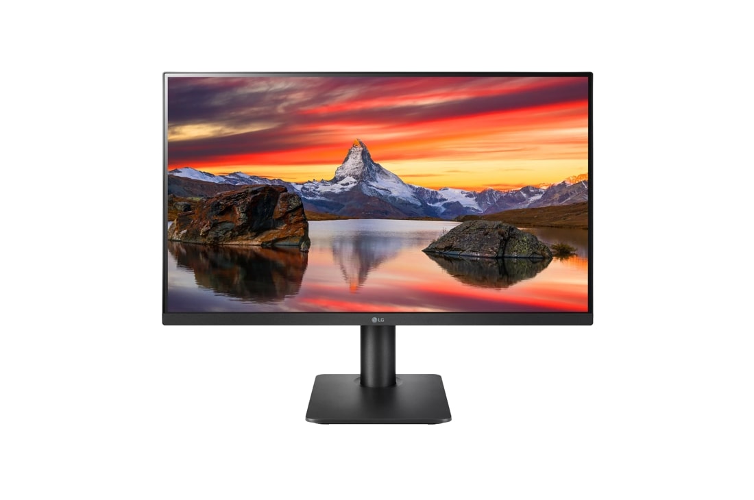 27” FHD IPS 3-Side Borderless FreeSync Monitor with Tilt & Height Adjustable Stand
