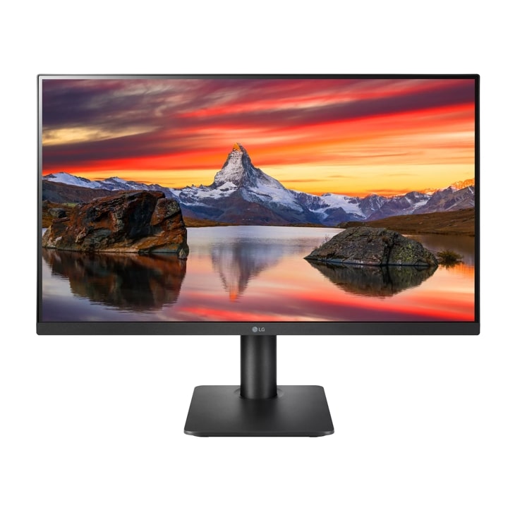 27” FHD IPS 3-Side Borderless FreeSync Monitor with Tilt & Height Adjustable Stand