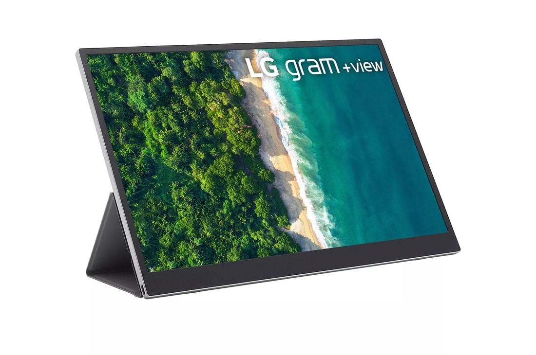 LG gram +view 16MQ70 モバイルモニター 16インチ LG 【受注限定商品 ...