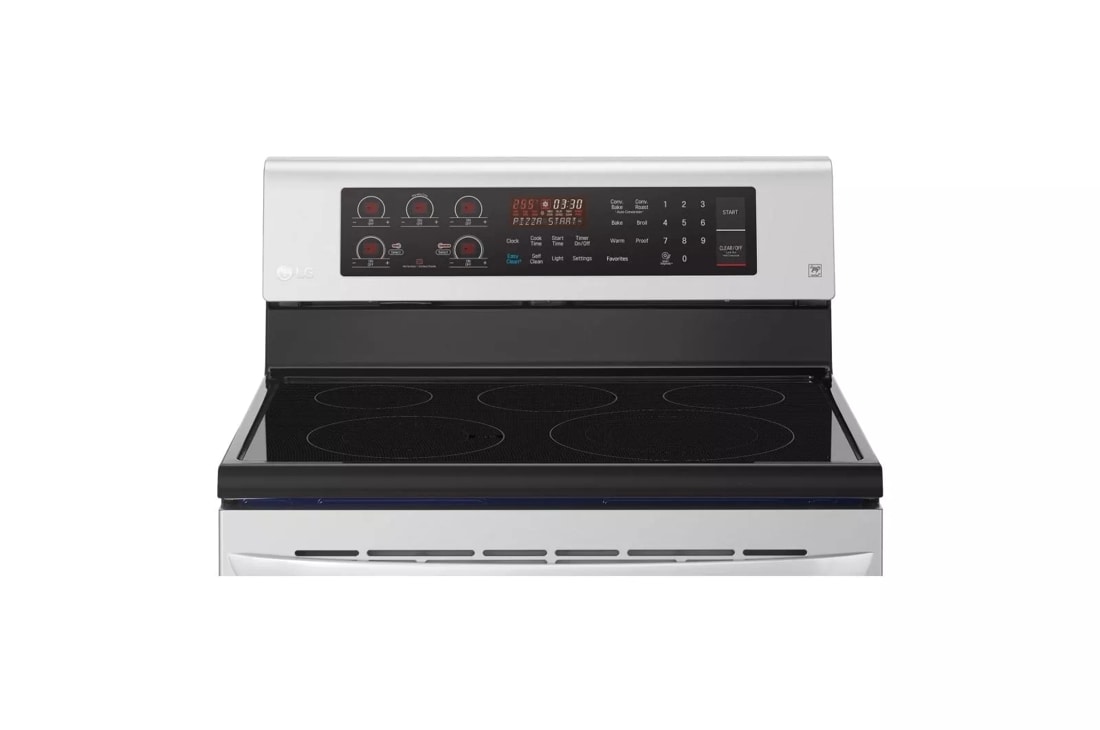 LG 6.3 cu ft Electric Oven Range with True Convection – All In Stock Today!