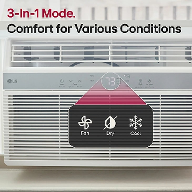 6,000 BTU Smart Wi-Fi Enabled Window Air Conditioner