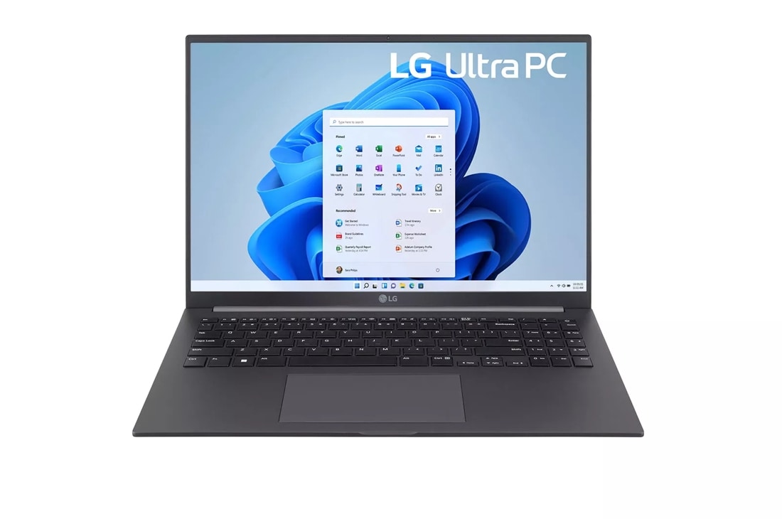 LG UltraPC 16” Lightweight Laptop, Ryzen™ 7 5825U, Windows 11 Home, 16GB RAM, 1TB SSD, Charcoal Grey