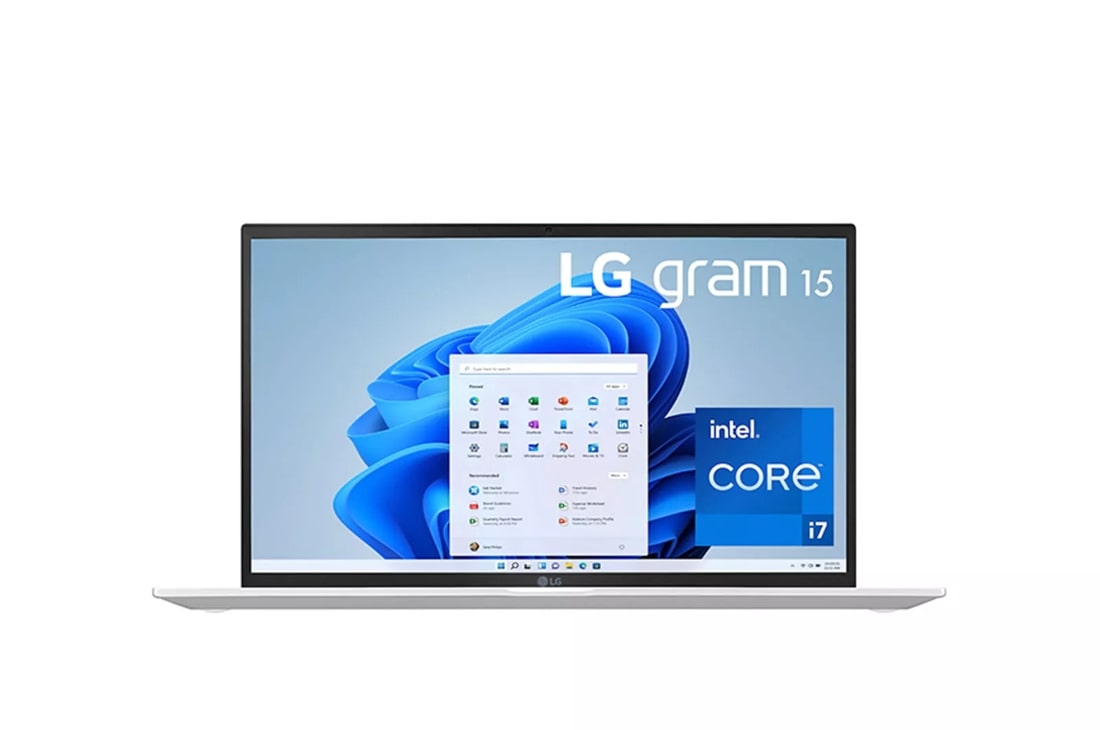 LG gram 15'' Ultra-Lightweight Laptop with 11th Gen Intel® Core