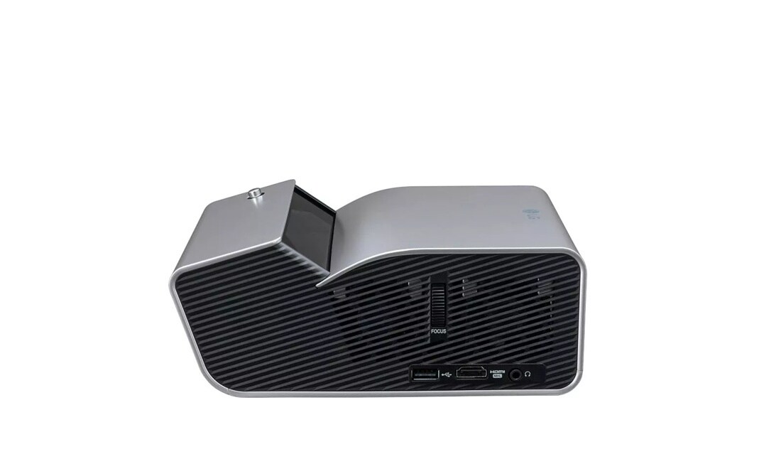 Ultra Short Throw LED Projector with Embedded Battery