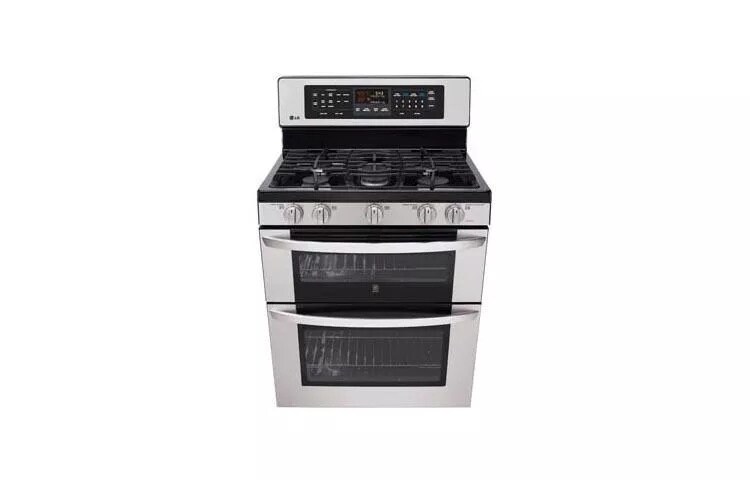 6.1 cu. ft. Capacity Gas Double Oven Range with Infrared Grill and EasyClean™