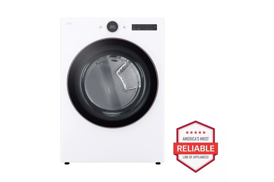 7.4 cu. ft. Ultra Large Capacity Smart Front Load Gas Dryer with Sensor Dry & Steam Technology
