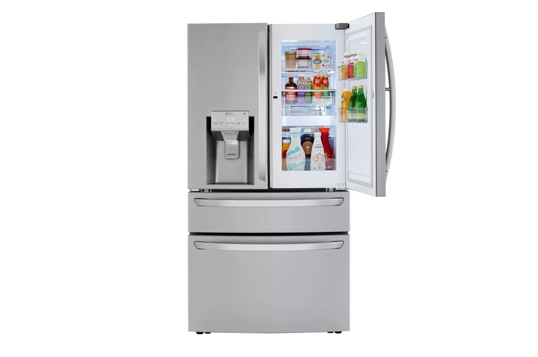 LG Refrigerators - 4 Door French Door Counter Depth 23 Cu Ft - LRMDC2306S