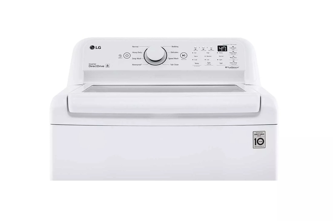 LG WT1501CW: 4.5 cu. ft. Ultra Large Capacity Top Load Washer with Front  Control Design