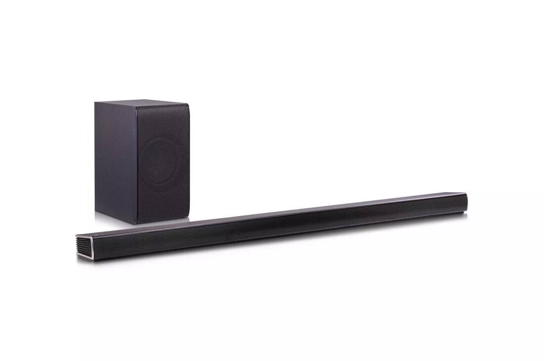 LG SH7B 360W 4.1 Channel Music Flow Wi-Fi Streaming Sound Bar with Wireless Subwoofer