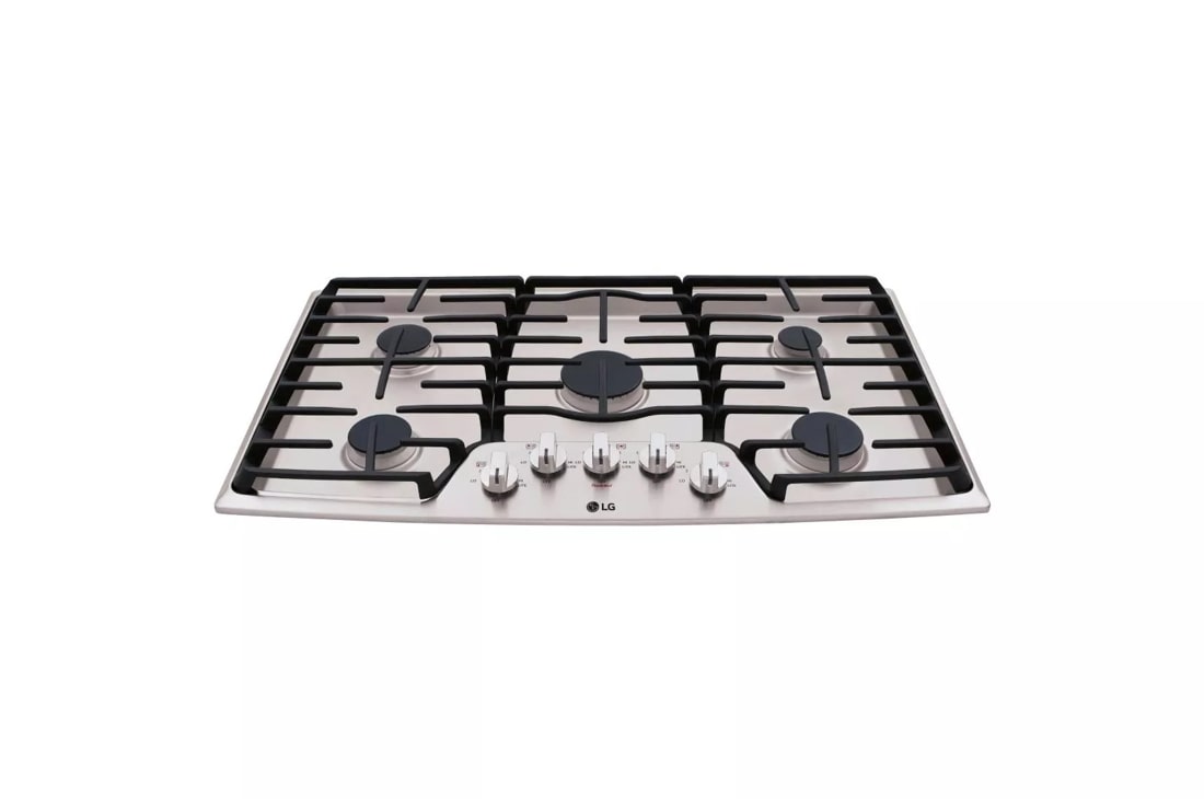 LG LG 36 inch GAS Cooktop with SuperBoil - Silver