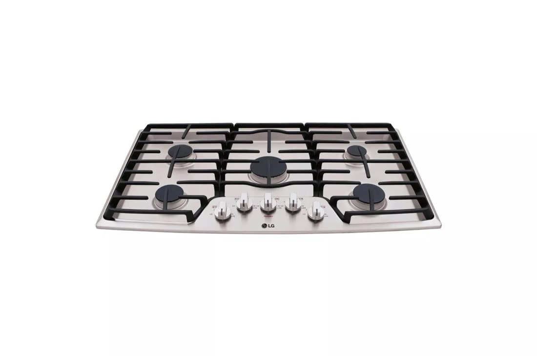 LG 36 Stainless Steel Smart GAS Cooktop with Easyclean & ThinQ