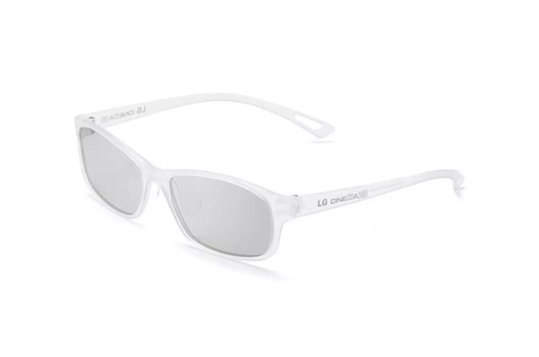 LED Cinema 3D Glasses - Clear Frame